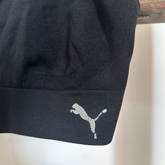 PUMA Women’s Seamless Convertible Sports Bra, Size S - Black - Picture 4 of 5